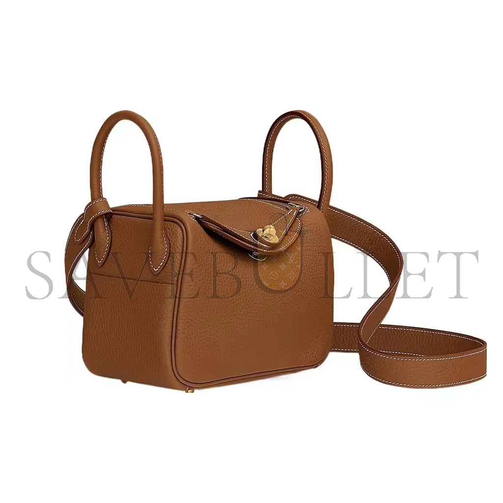 H**mes lindy mini 19 bag h079086cc37 (19*12*9.5cm)